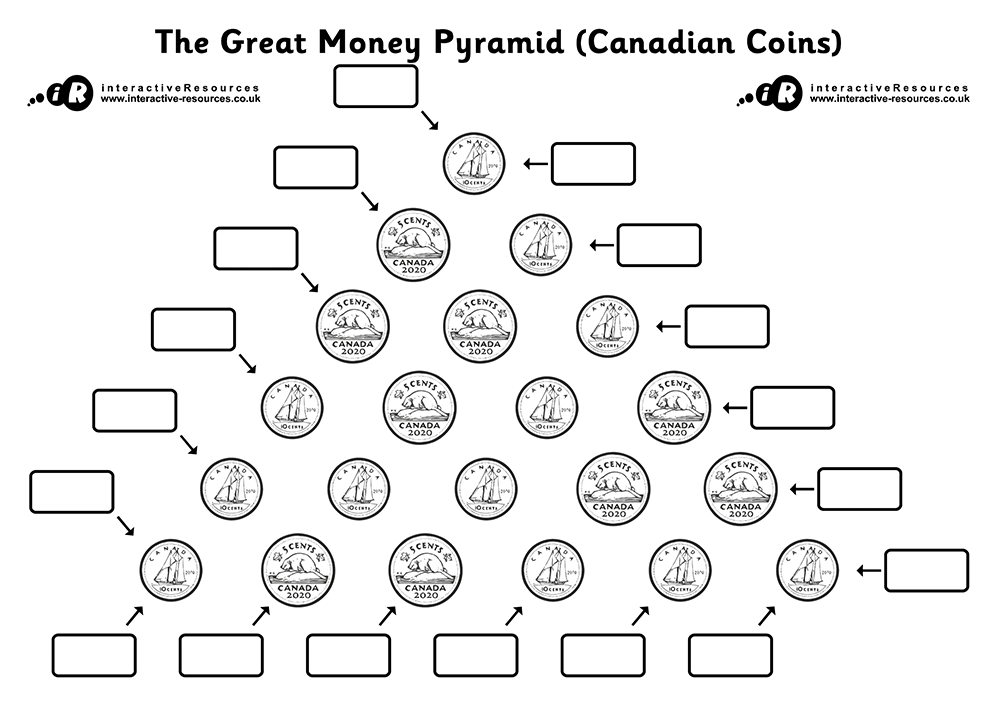 Canadian Money Worksheet