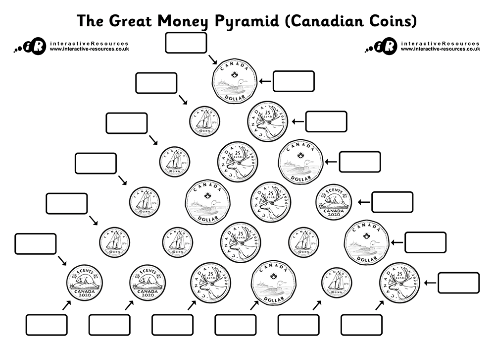 Canadian Money Worksheet