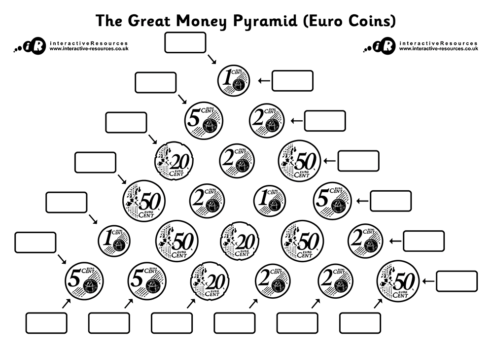 Euro Money Worksheet