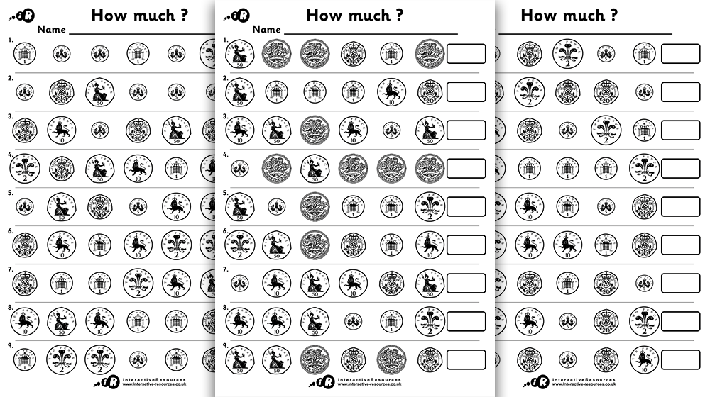 Teaching Money Worksheets