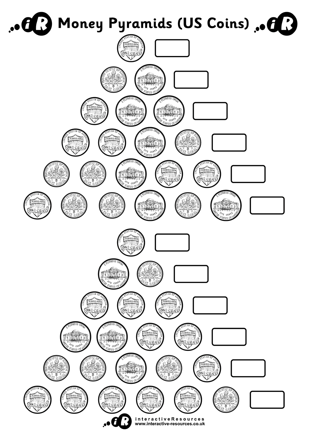 US Money Worksheet