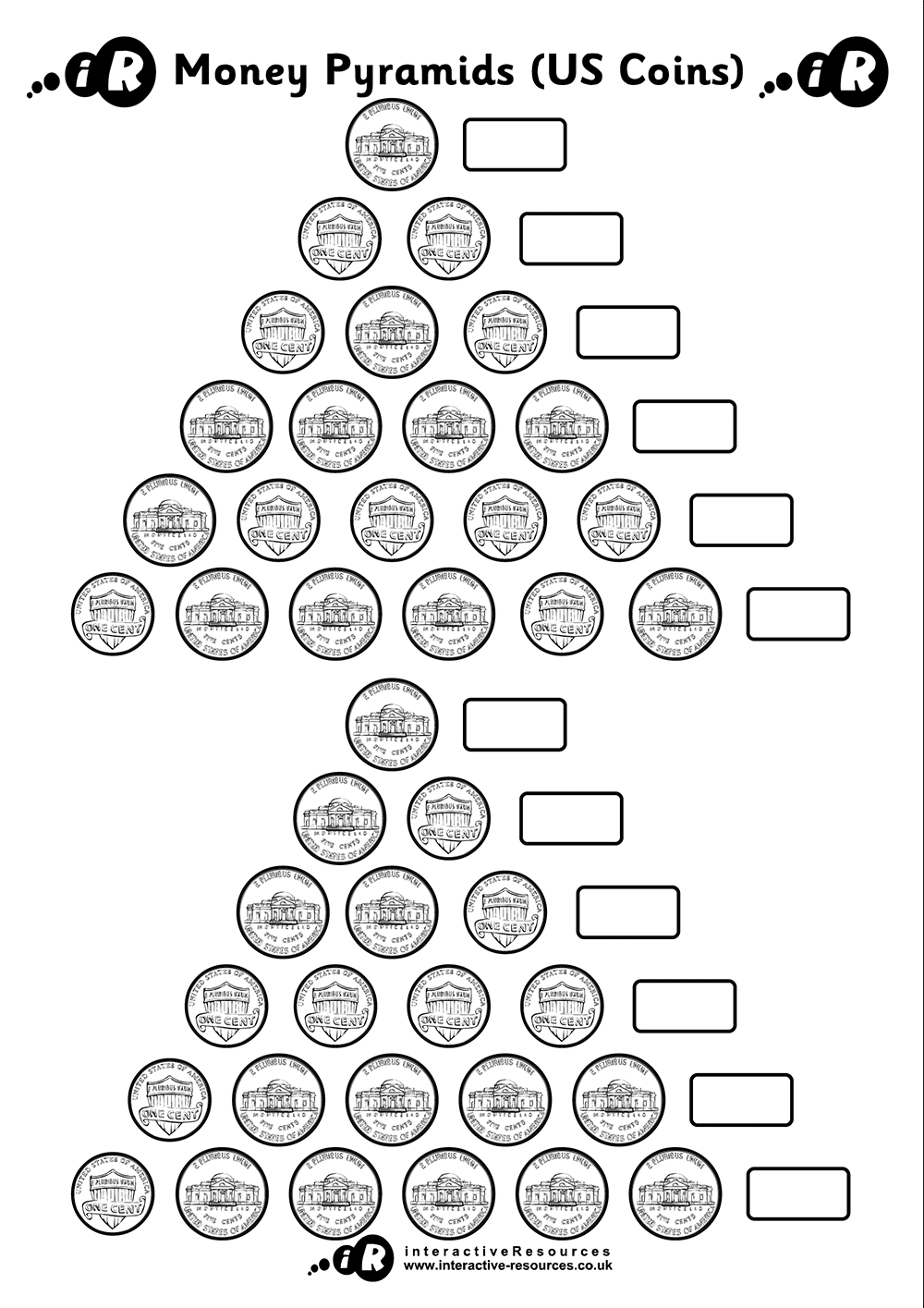 US Money Worksheet